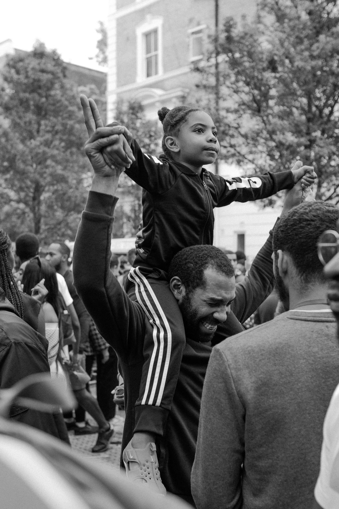 Black family in Greater Cleveland community